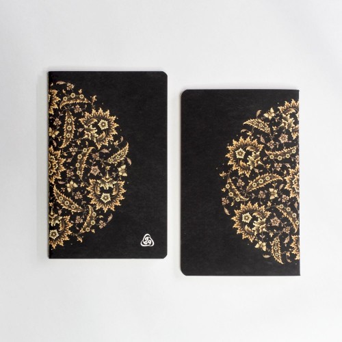 Üçvav, Halkâr Desenli Özel Tasarım Defter (13,5x21 cm, 96 Sayfa)