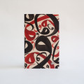 Special Design Notebook with Vav Scribble Pattern