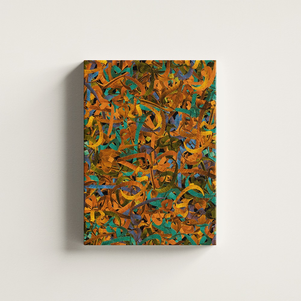"Alem-i Esrar" Canvas Painting