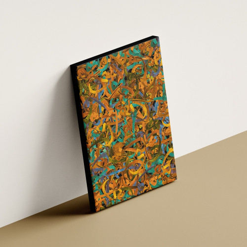 "Alem-i Esrar" Canvas Painting